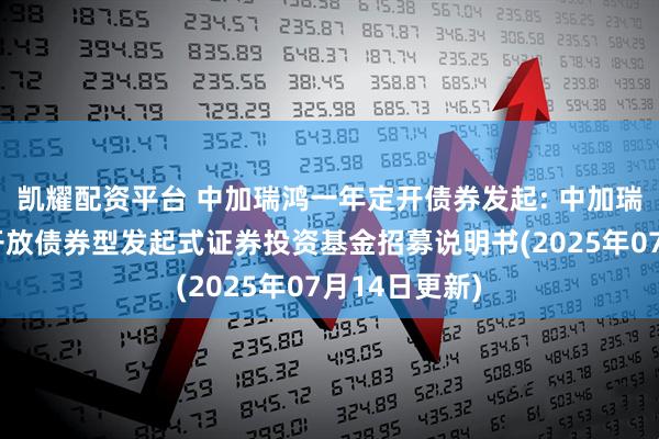 凯耀配资平台 中加瑞鸿一年定开债券发起: 中加瑞鸿一年定期开放债券型发起式证券投资基金招募说明书(2025年07月14日更新)