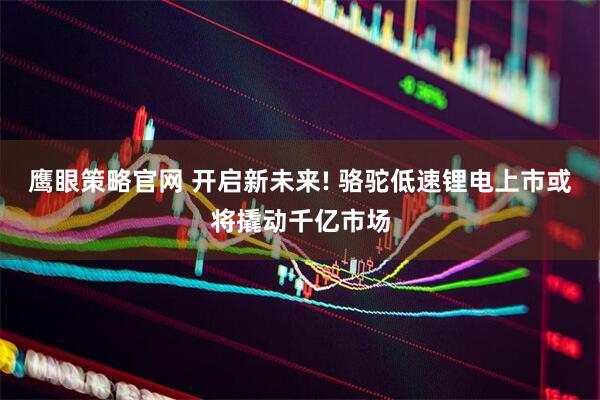 鹰眼策略官网 开启新未来! 骆驼低速锂电上市或将撬动千亿市场